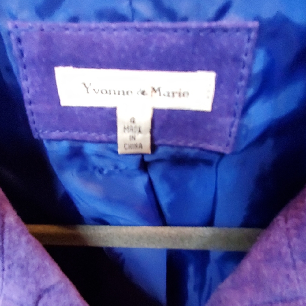 Blue Suede Jacket - image 4